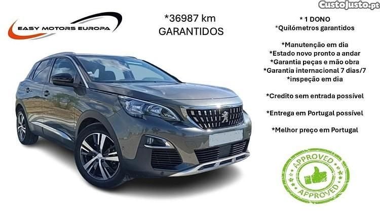 Cinza Usado 2019 Peugeot 3008 Allure SUV | € 18.690 (Bom preço) - Imagem 1/1