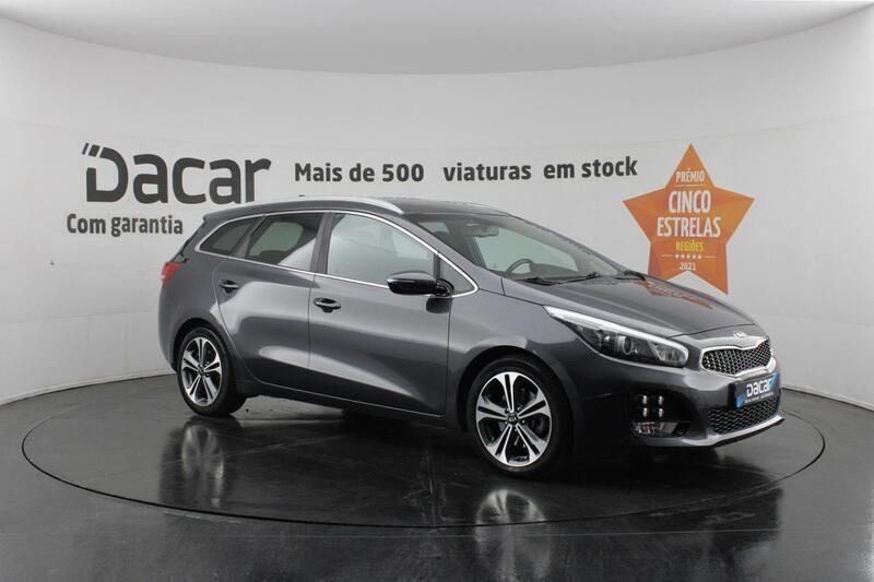 Cinzento Usado 2017 Kia Ceed Sportswagon Carrinha | € 13.499 (Preço justo) - Imagem 1/4