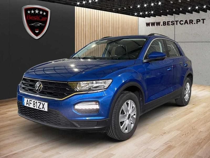 Usado VW T-Roc 116 HP (85 kW) 2021 Azul SUV