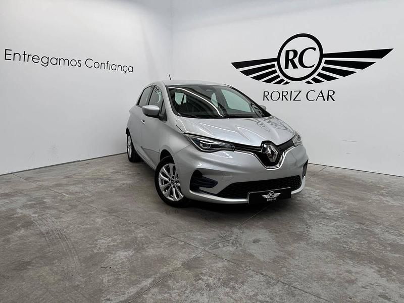 Cinza Usado 2021 Renault Zoe Intens Citadino | € 15.890 (Preço justo) - Imagem 1/4