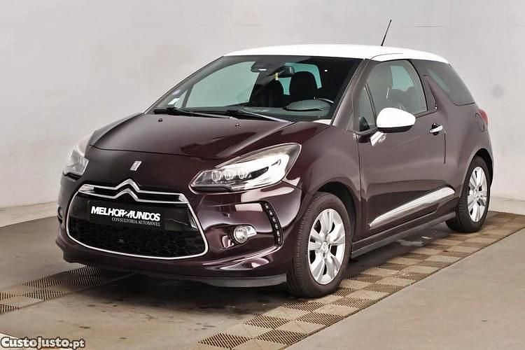 Vermelho Usado 2015 DS Automobiles DS3 So Chic | € 9.990 (Preço justo) - Imagem 1/1