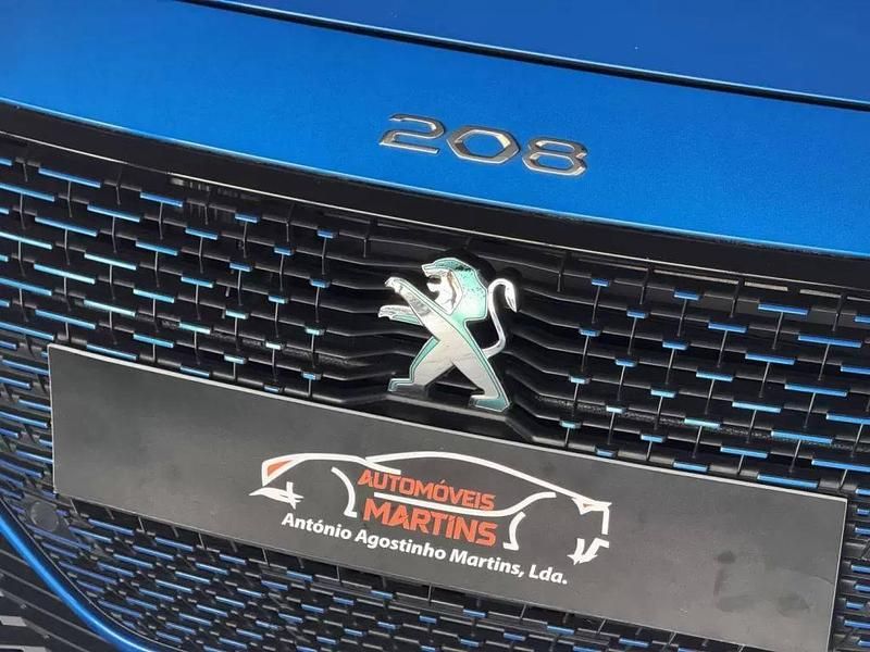 Usado Peugeot e-208 Style 100 kW (136 HP) 2021 Azul Citadino