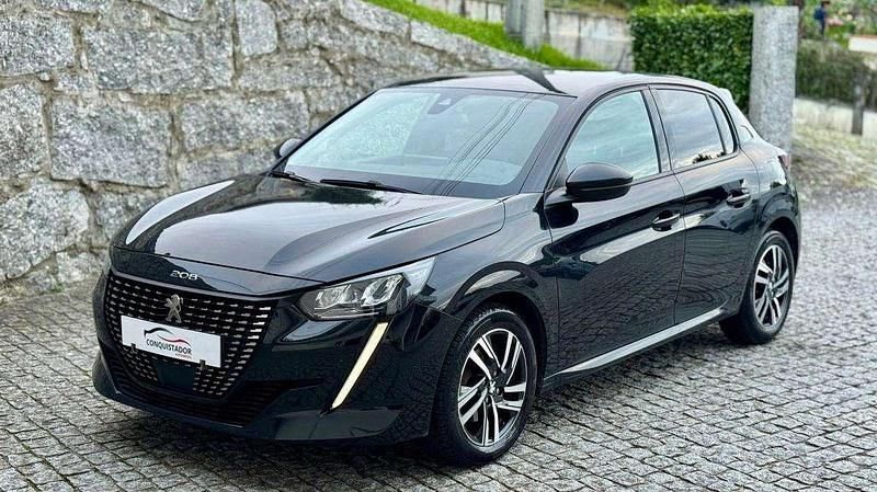 Usado Peugeot 208 Allure 101 HP (74 kW) 2021 Preto Citadino