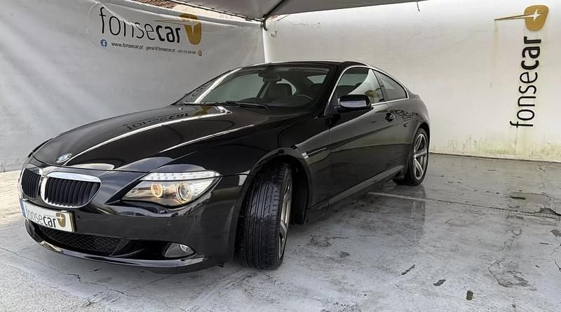 Preto Usado 2008 BMW 635 Coupé | € 19.990 - Imagem 1/4