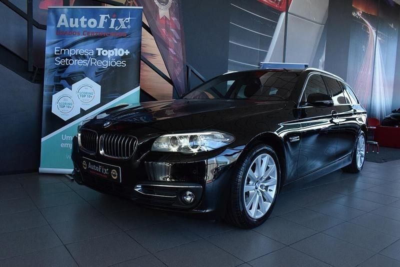 Preto Usado 2015 BMW 525 Luxury Line Carrinha | € 21.800 (Preço justo) - Imagem 1/4