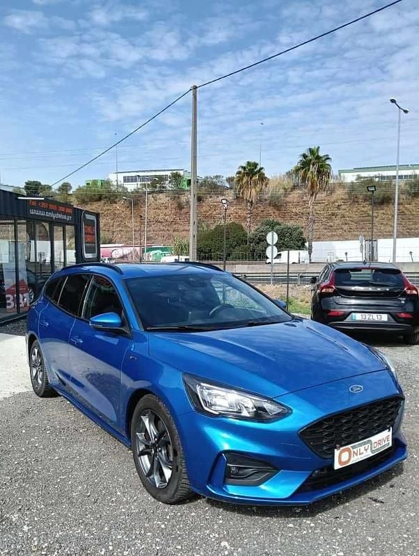 Azul Usado 2018 Ford Focus | € 11.999 (Super Preço) - Imagem 1/4