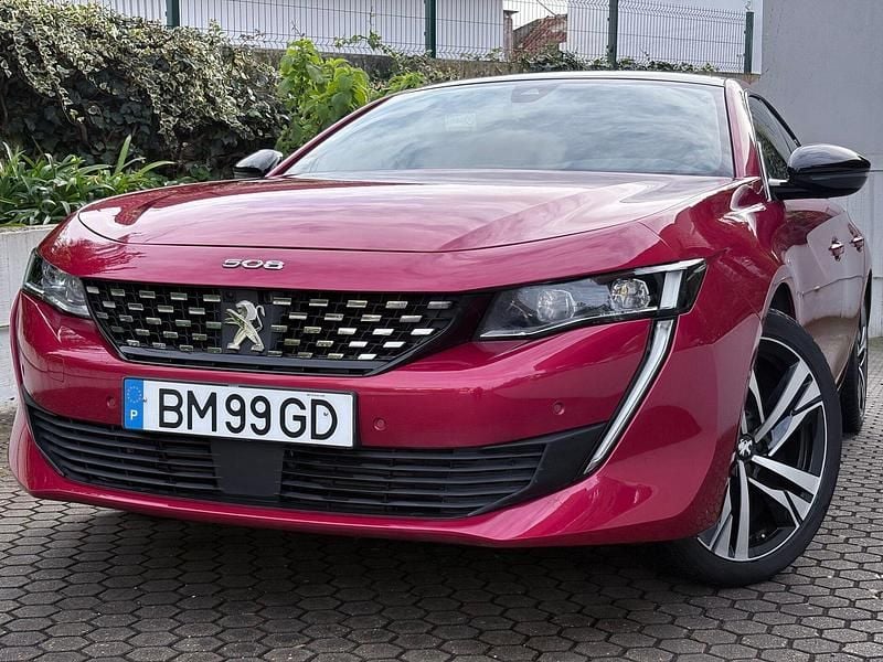 Usado Peugeot 508 GT 225 HP (165 kW) 2019 Vermelho Sedan