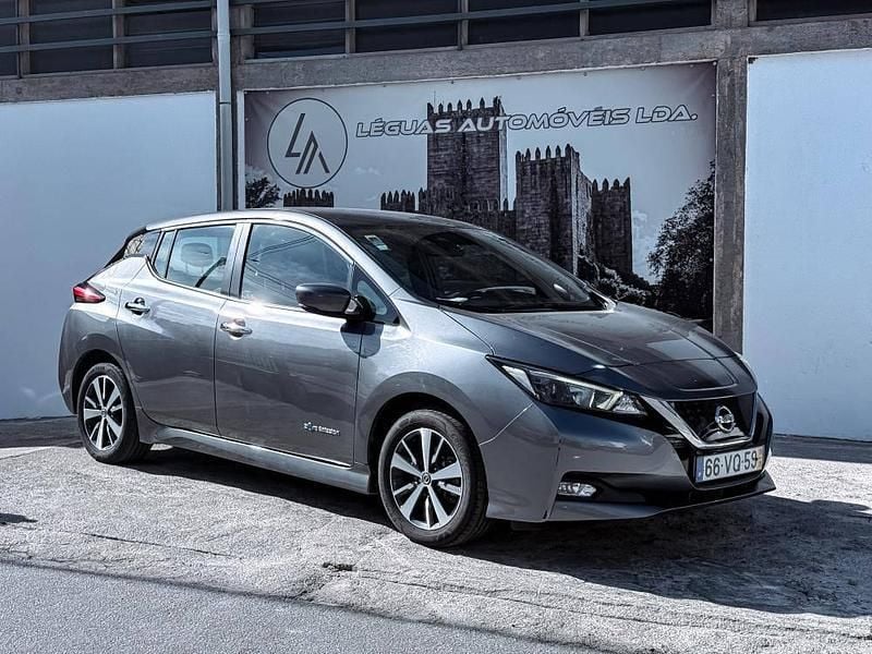 Branco Usado 2018 Nissan Leaf Citadino | € 9.980 (Preço justo) - Imagem 1/4