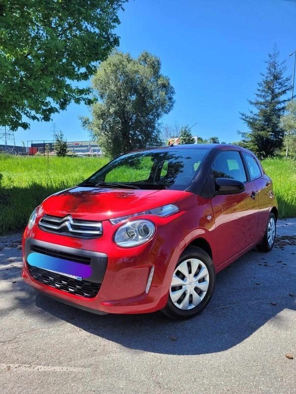 Usado Citroën C1 Seduction 68 HP (50 kW) 2014 Vermelho Citadino