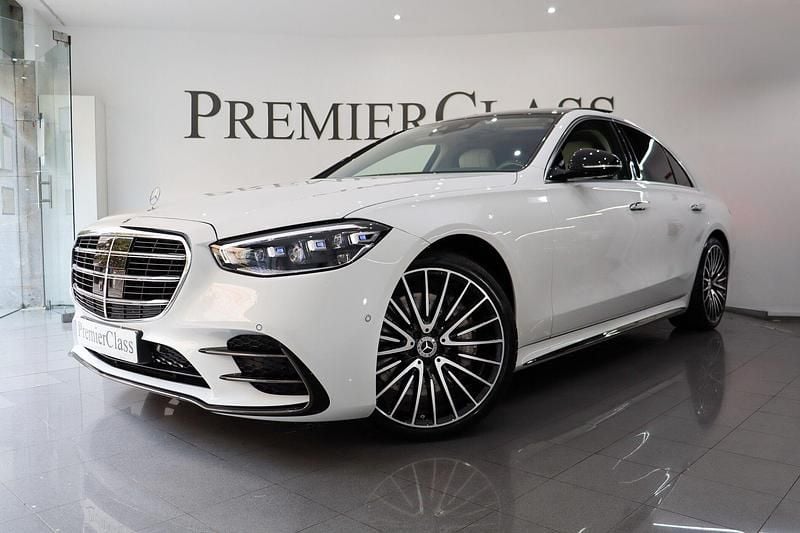 Branco Usado 2024 Mercedes S500 Sedan | € 124.900 - Imagem 1/4