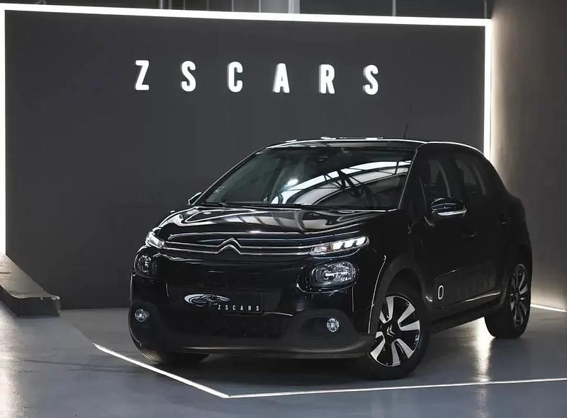 Preto Usado 2020 Citroën C3 Feel Citadino | € 12.990 (Preço justo) - Imagem 1/4