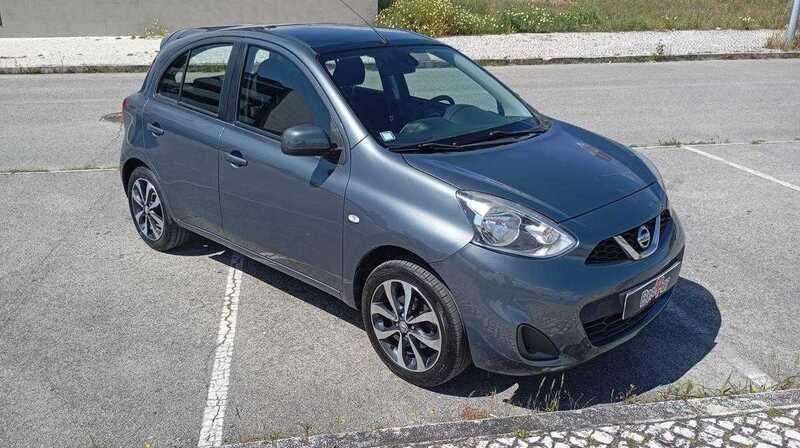 Antracite Usado 2014 Nissan Micra Citadino | € 7.950 (Bom preço) - Imagem 1/4