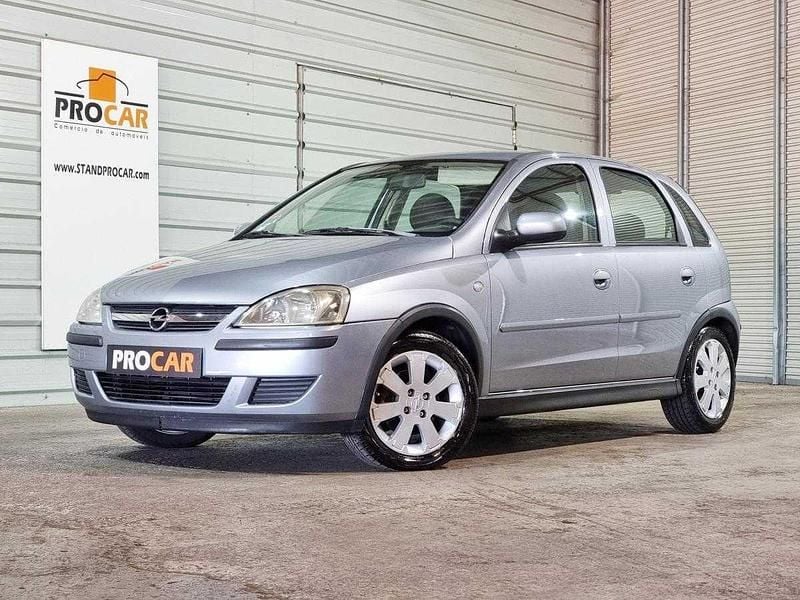Usado Opel Corsa 70 HP (51 kW) 2004 Cinzento Citadino
