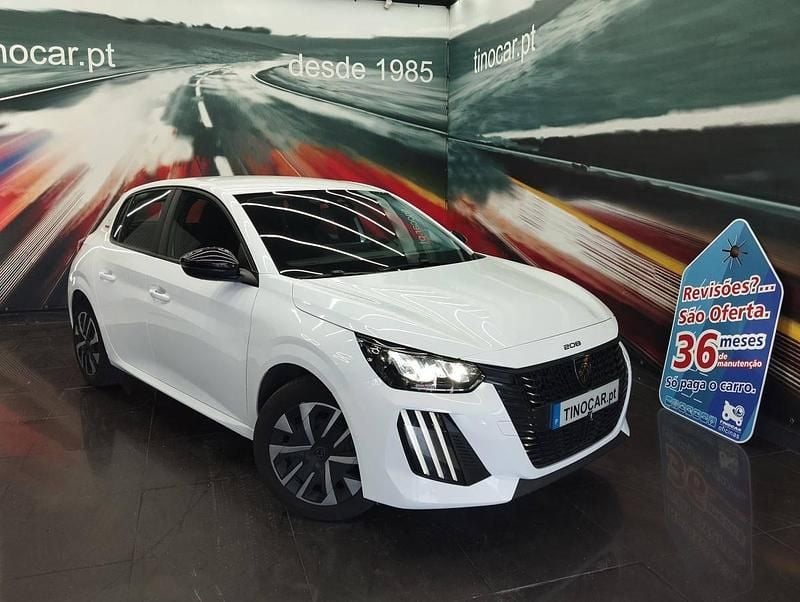Branco Usado 2024 Peugeot 208 Citadino | € 16.299 (Bom preço) - Imagem 1/4