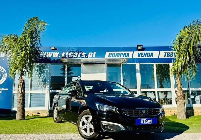 Preto Usado 2018 Peugeot 508 Sedan | € 11.980 (Preço justo) - Imagem 1/4
