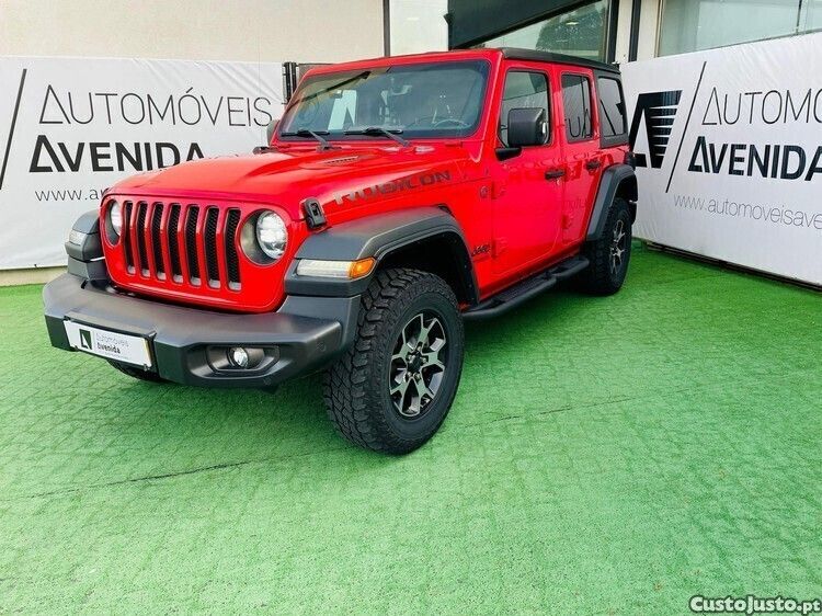 Vermelho Usado 2019 Jeep Wrangler Rubicon SUV | € 60.000 (Preço justo) - Imagem 1/1