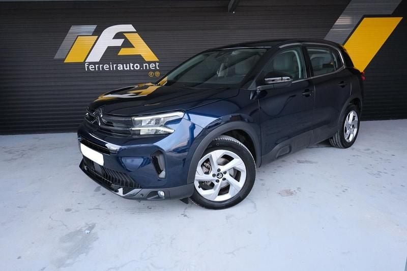 Azul Usado 2023 Citroën C5 Aircross Feel SUV | € 22.800 (Preço justo) - Imagem 1/4