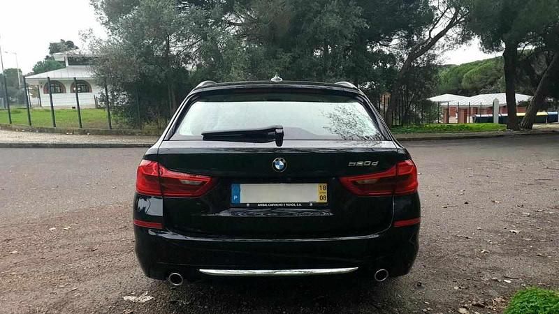 Usado BMW 520 190 HP (139 kW) 2018 Preto Carrinha