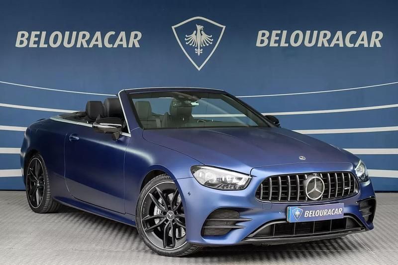 Azul Usado 2021 Mercedes E53 AMG AMG Cabrios | € 87.500 - Imagem 1/4