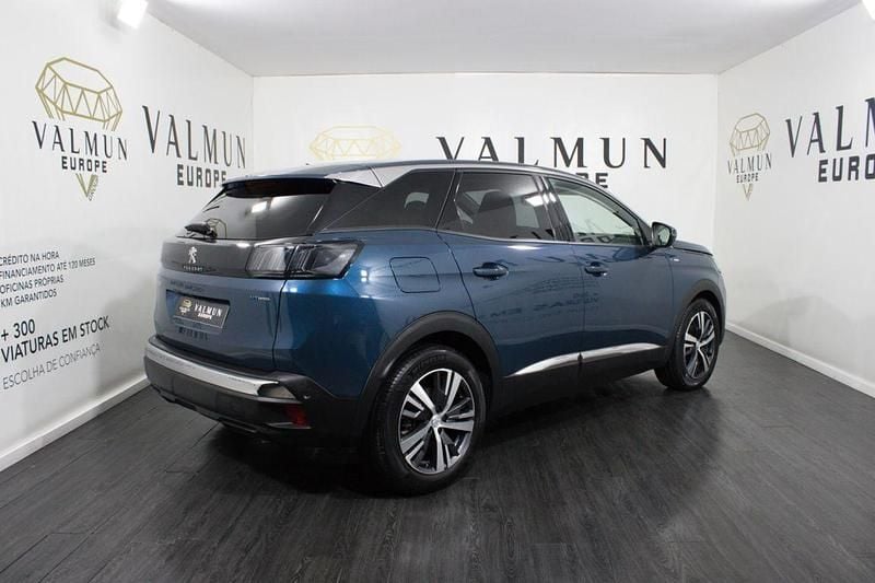 Usado Peugeot 3008 Allure 225 HP (165 kW) 2021 Azul SUV