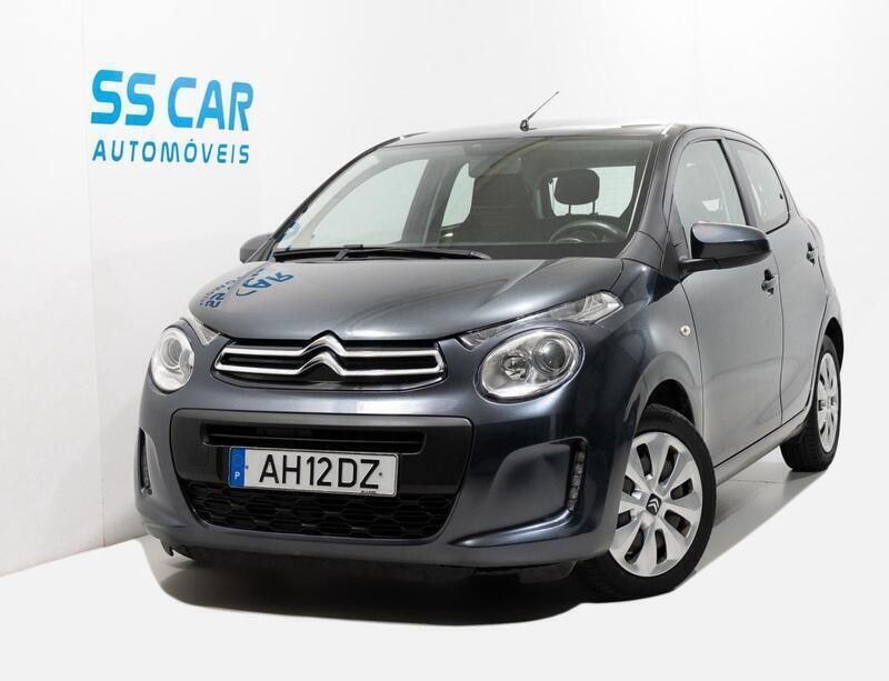 Cinza Usado 2021 Citroën C1 Feel Citadino | € 9.850 (Bom preço) - Imagem 1/4