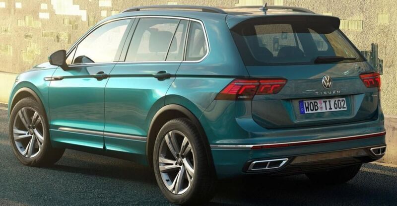 Usado VW Tiguan Life 245 HP (180 kW) 2021 Cinzento SUV