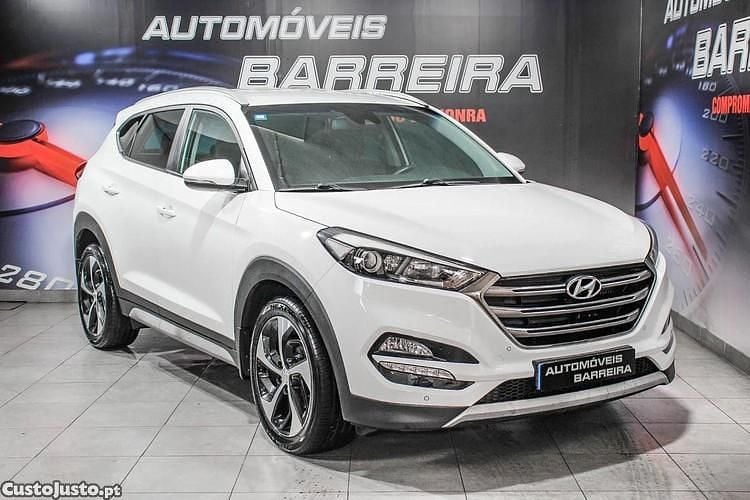 Branco Usado 2018 Hyundai Tucson Premium SUV | € 20.900 (Preço justo) - Imagem 1/1