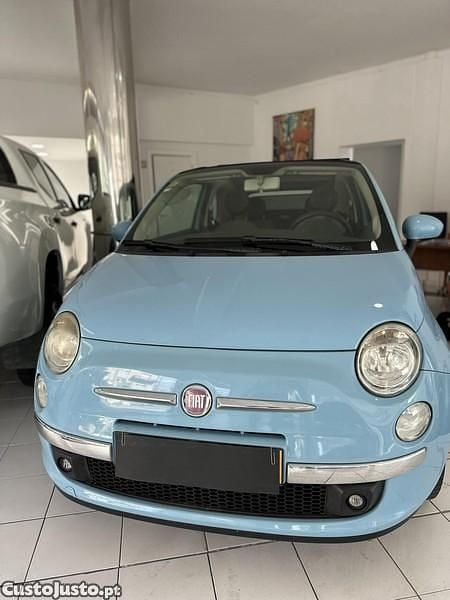 Azul Usado 2011 Fiat 500 | € 7.500 (Preço justo) - Imagem 1/1