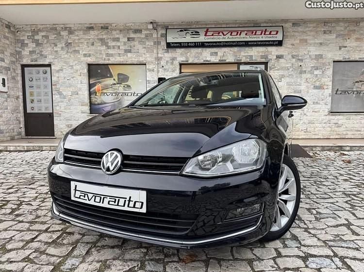 Preto Usado 2015 VW Golf VII Highline Sedan | € 12.750 (Super Preço) - Imagem 1/1