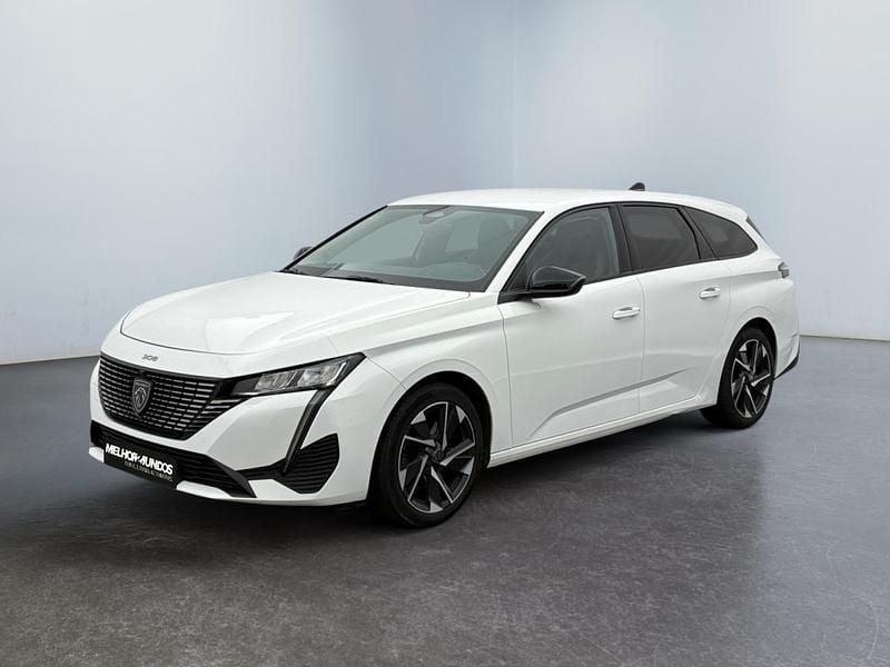Branco Usado 2022 Peugeot 308 SW Carrinha | € 18.900 (Preço justo) - Imagem 1/4