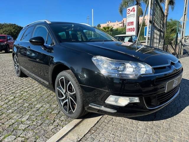 Preto Usado 2008 Citroën C5 Exclusive Carrinha | € 9.900 - Imagem 1/4