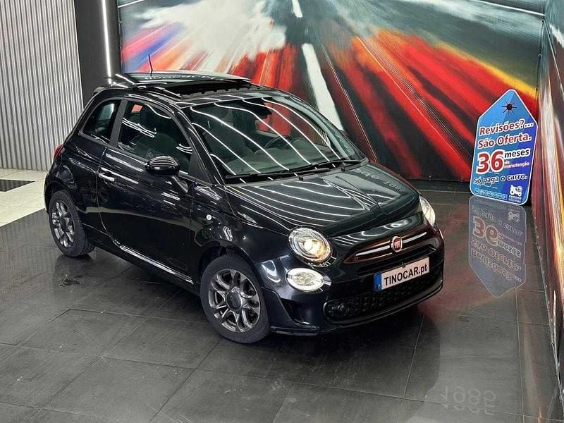 Preto Usado 2021 Fiat 500 | € 10.499 (Bom preço) - Imagem 1/4