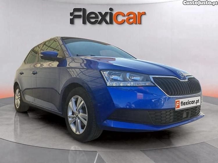 Azul Usado 2021 Skoda Fabia Active | € 10.690 (Preço justo) - Imagem 1/1