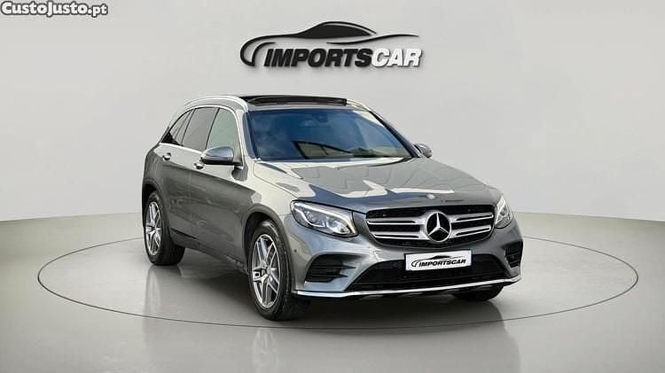 Cinza Usado 2015 Mercedes GLC220 Advanced SUV | € 27.900 (Preço justo) - Imagem 1/1
