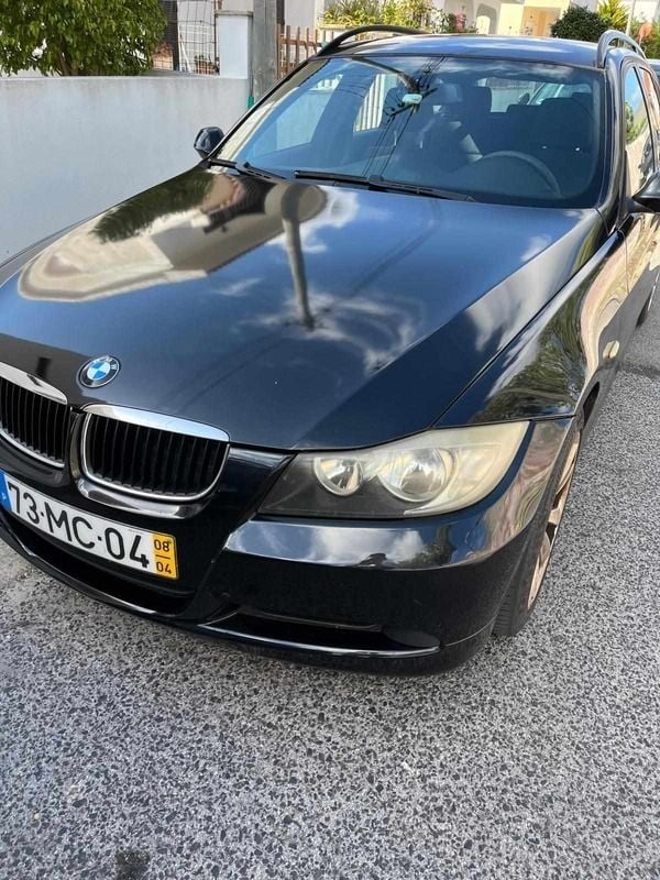 Preto Usado 2008 BMW 320 Carrinha | € 6.250 (Super Preço) - Imagem 1/4