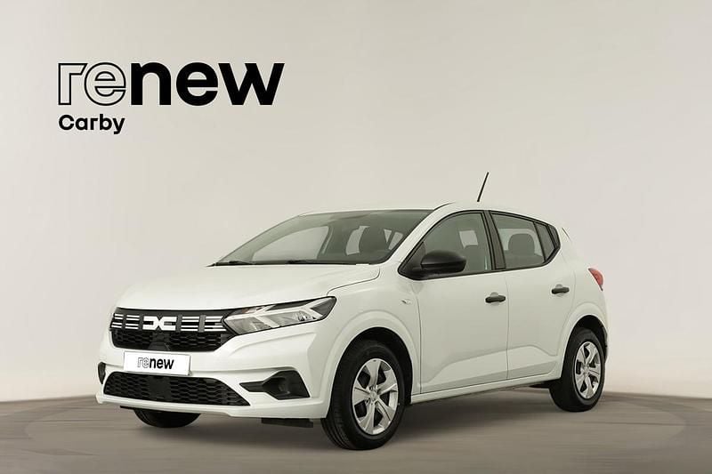 Branco Usado 2024 Dacia Sandero Essentiel Citadino | € 16.990 (Preço justo) - Imagem 1/4