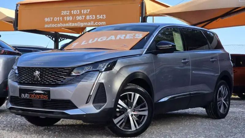 Cinza prata Usado 2021 Peugeot 5008 Allure Monovolume | € 23.750 (Preço justo) - Imagem 1/4