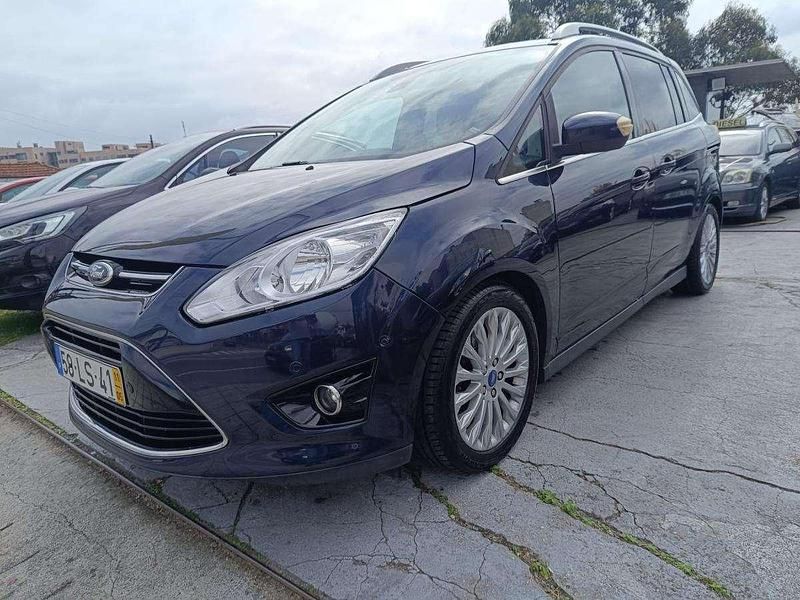 Azul Usado 2011 Ford Grand C-Max Monovolume | € 10.999 - Imagem 1/4