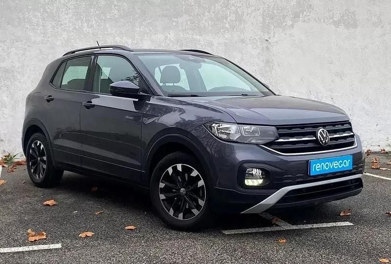 Usado VW T-Cross 110 HP (80 kW) 2022 Cinza antracite SUV