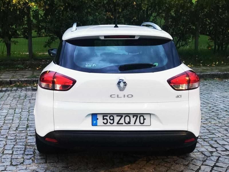 Usado Renault Clio GrandTour 90 HP (66 kW) 2015 Branco Carrinha