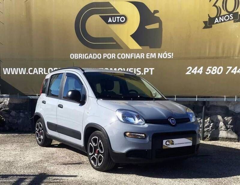 Cinzento Usado 2022 Fiat Panda City Life Citadino | € 13.900 (Caro) - Imagem 1/4