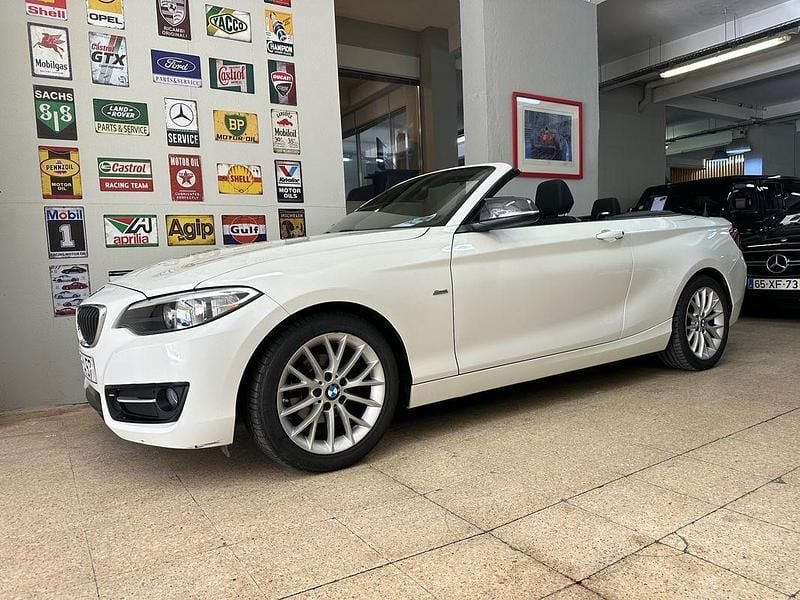 Usado BMW 218 150 HP (110 kW) 2016 Branco Cabrios