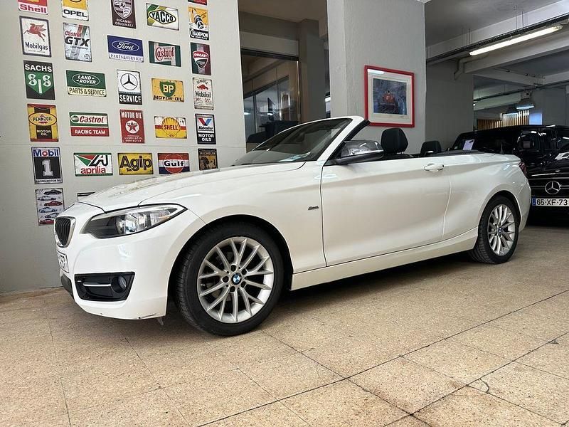 Branco Usado 2016 BMW 218 Cabrios | € 19.900 (Preço justo) - Imagem 1/4