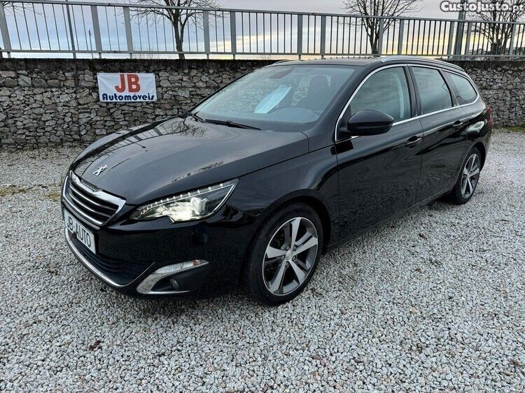Preto Usado 2016 Peugeot 308 Allure Carrinha | € 13.250 (Preço justo) - Imagem 1/1