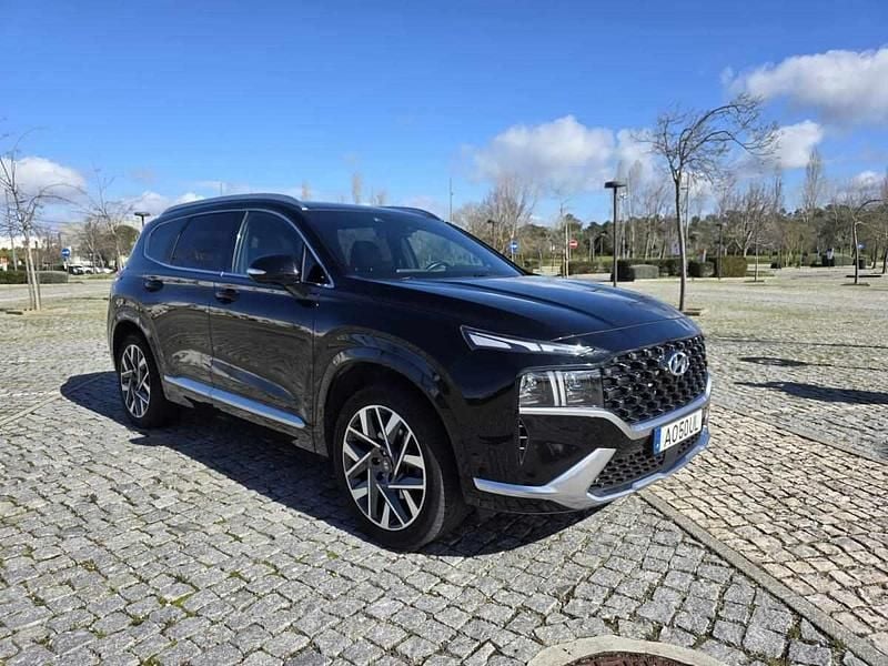Preto Usado 2022 Hyundai Santa Fe SUV | € 39.950 - Imagem 1/4