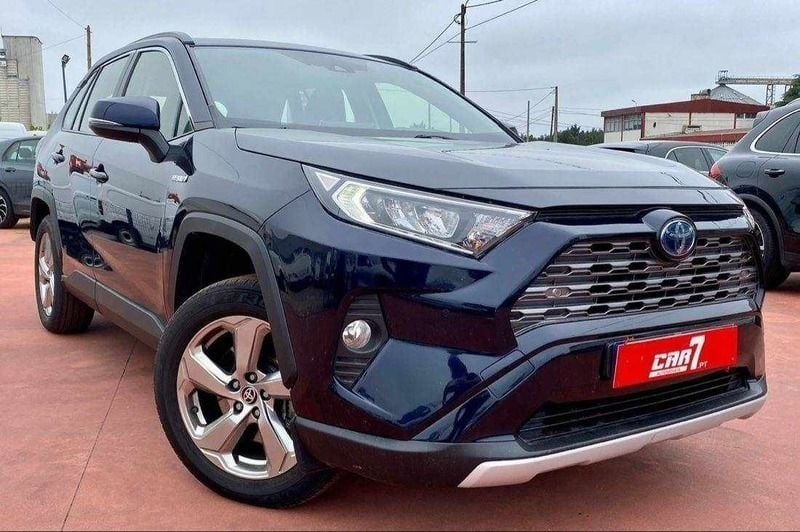 Azul escuro Usado 2020 Toyota RAV4 Hybrid Comfort SUV | € 32.300 (Preço justo) - Imagem 1/4