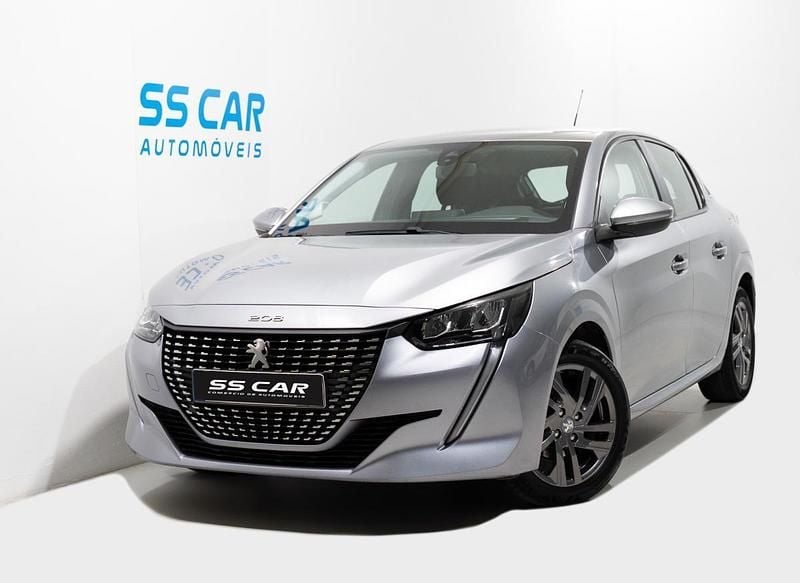 Cinza Usado 2021 Peugeot 208 Active Citadino | € 11.480 (Bom preço) - Imagem 1/4