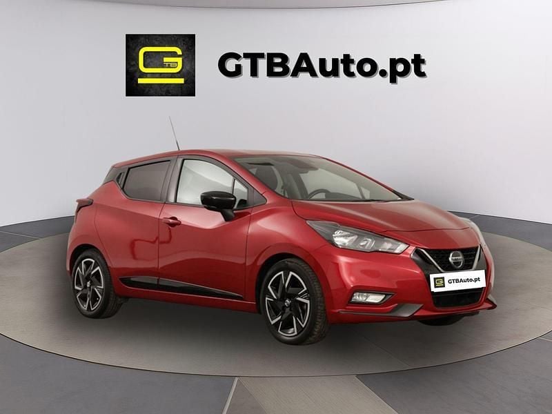 Vermelho Usado 2022 Nissan Micra Citadino | € 19.499 (Preço elevado) - Imagem 1/4