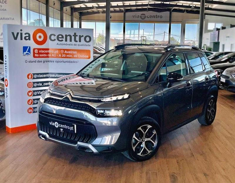 Cinza Usado 2023 Citroën C3 Aircross PureTech SUV | € 17.650 (Preço justo) - Imagem 1/4