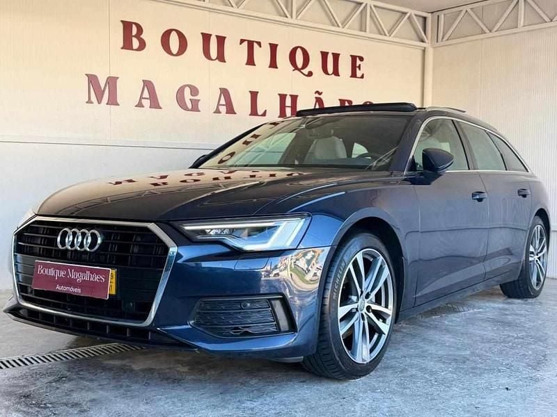 Usado Audi A6 204 HP (150 kW) 2019 Azul Carrinha